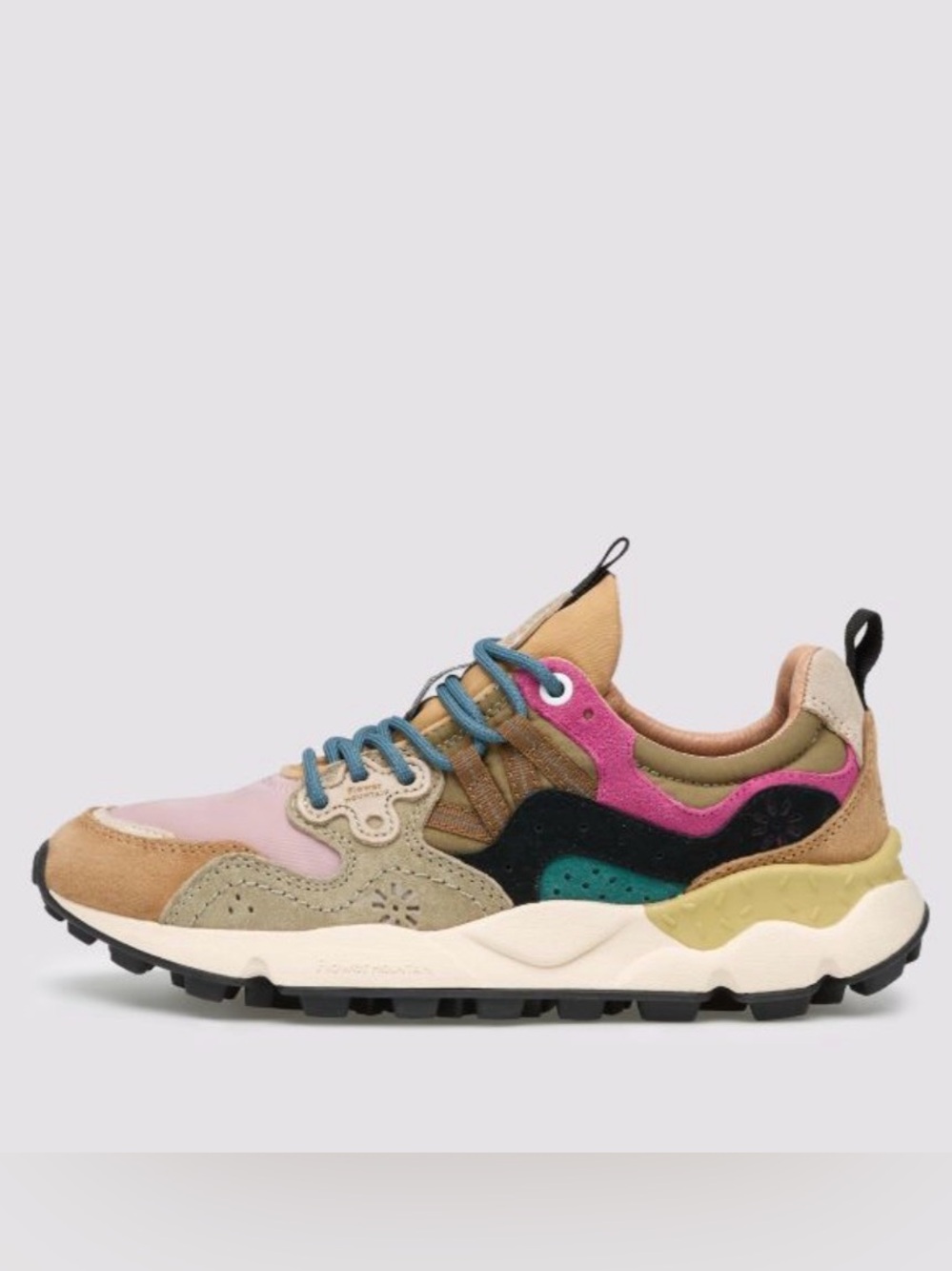 NWT Flower Mountain YAMANO 3 WOMAN
Sneakers in suede- light brown- rose- taupe